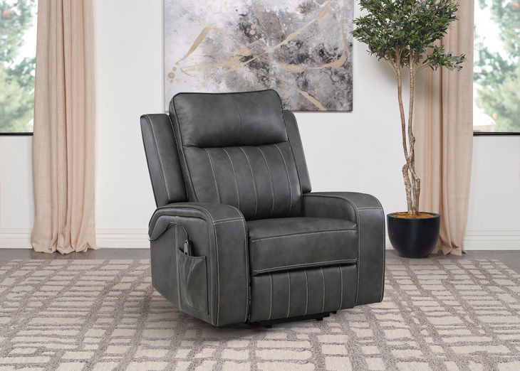 Raelynn Gray Power Lift Recliner