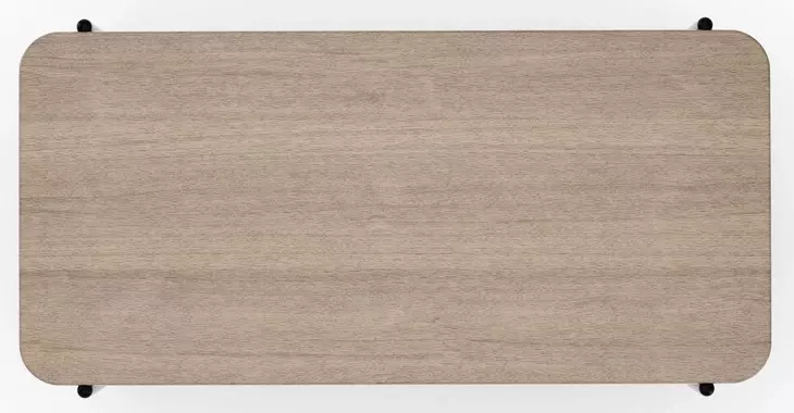 Madera Chocolate Koto Matte and Modern Walnut 95" Rectangular Dining Table
