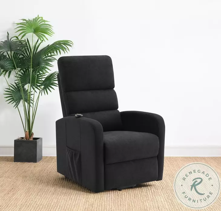 Amsdell Black Power Lift Recliner