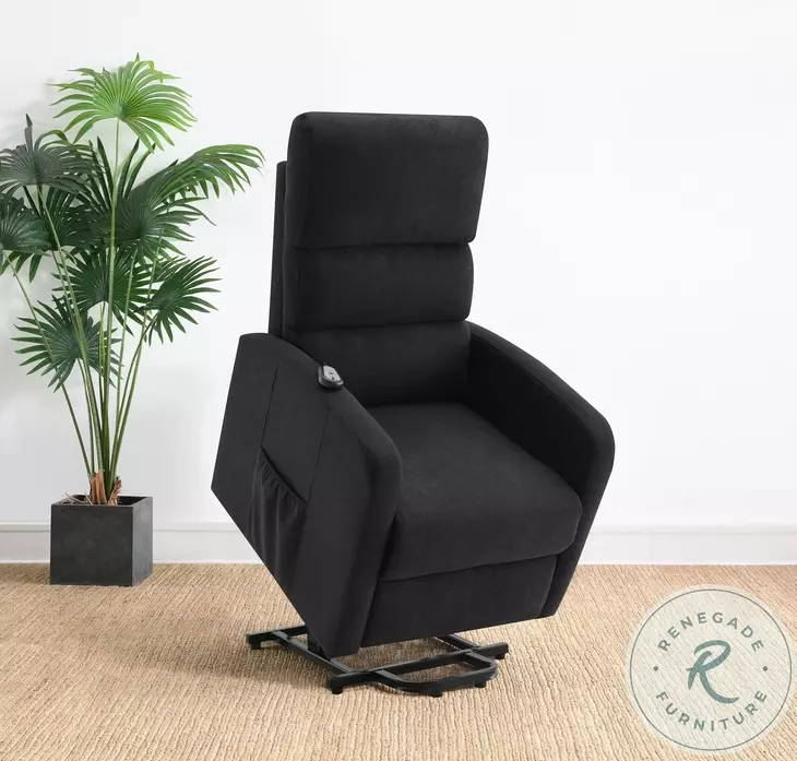 Amsdell Black Power Lift Recliner