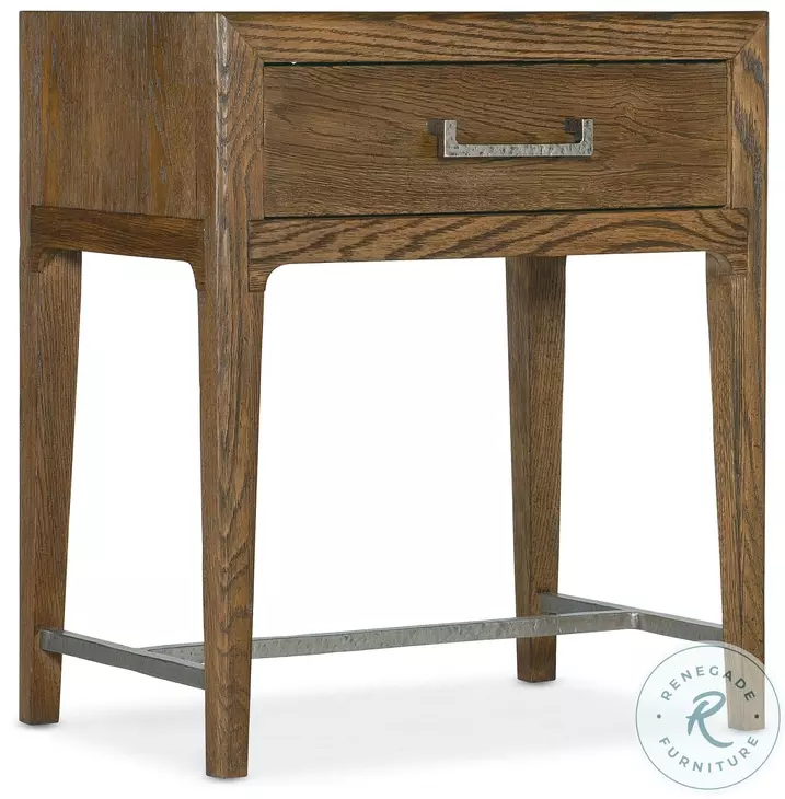 Chapman Brown Leg Nightstand