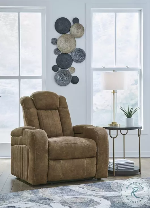 Wolfridge Brindle Power Recliner