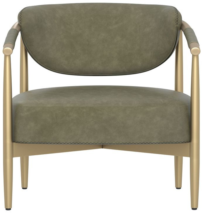 Heloise Ivanhoe Pine Upholstered Lounge Chair