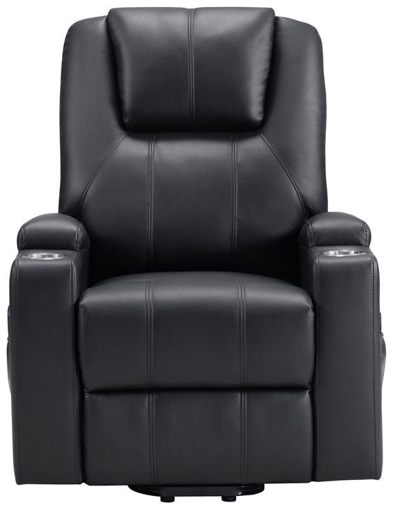 Armstrong Black Power Lift Massage Recliner