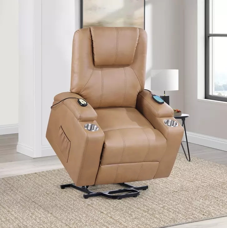 Armstrong Camel Power Lift Massage Recliner