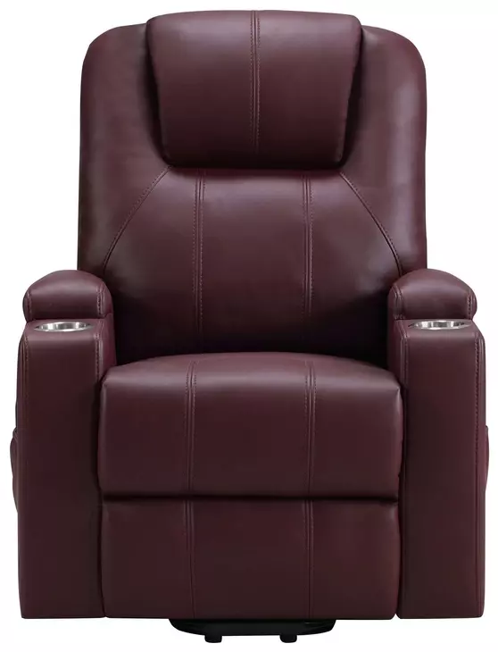 Armstrong Wine Power Lift Massage Recliner