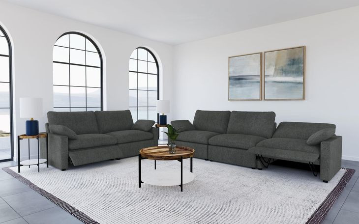 Collins Dark Gray Modular Power Reclining Sofa