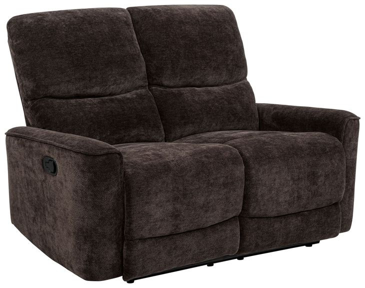 Navarro Dark Brown 57" Motion Loveseat