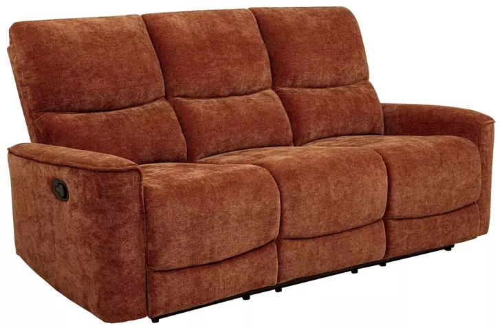 Navarro Burnt Orange 79" Motion Sofa