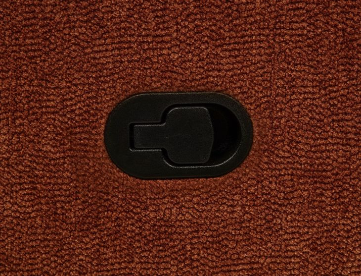Navarro Burnt Orange 79" Motion Sofa