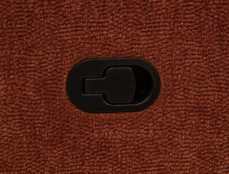 Navarro Burnt Orange 79" Motion Sofa