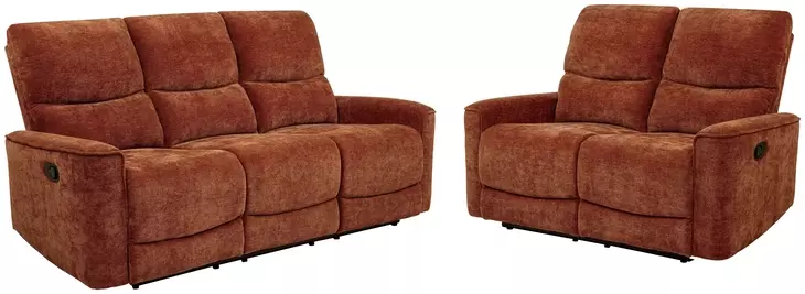 Navarro Burnt Orange Living Room Set