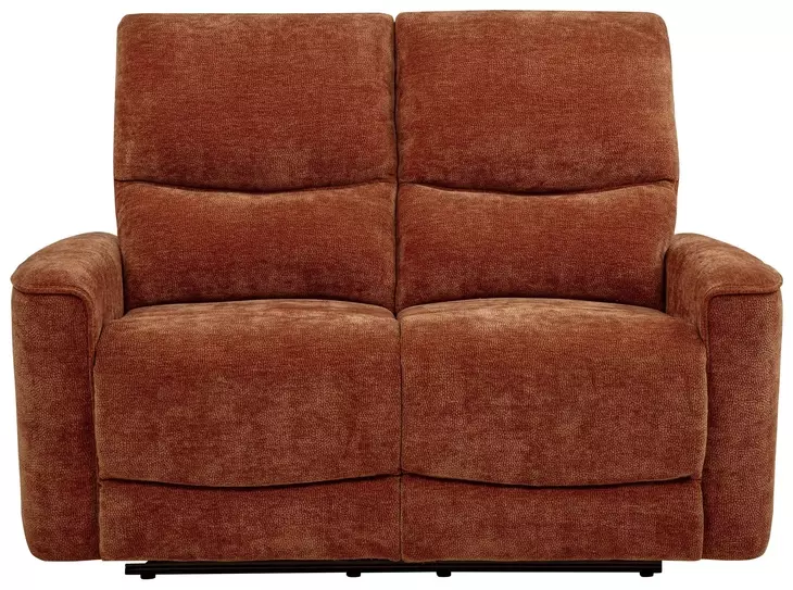 Navarro Burnt Orange 57" Motion Loveseat