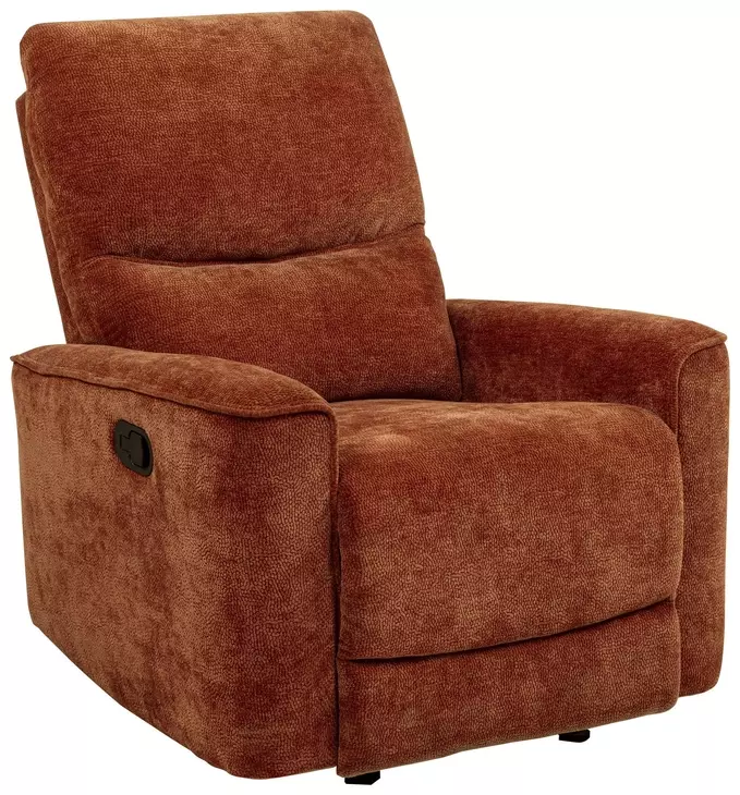 Navarro Burnt Orange Glider Recliner
