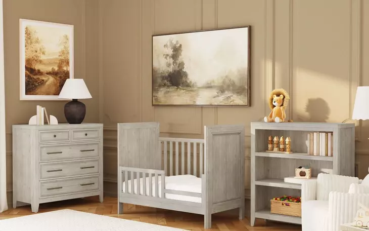 Carlson Washed Linen Classic Crib
