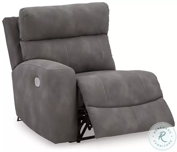 Next-Gen DuraPella Slate Modular Power Reclining Loveseat From
