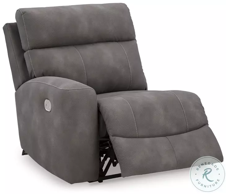 Next-Gen DuraPella Slate Modular Power Reclining Loveseat From