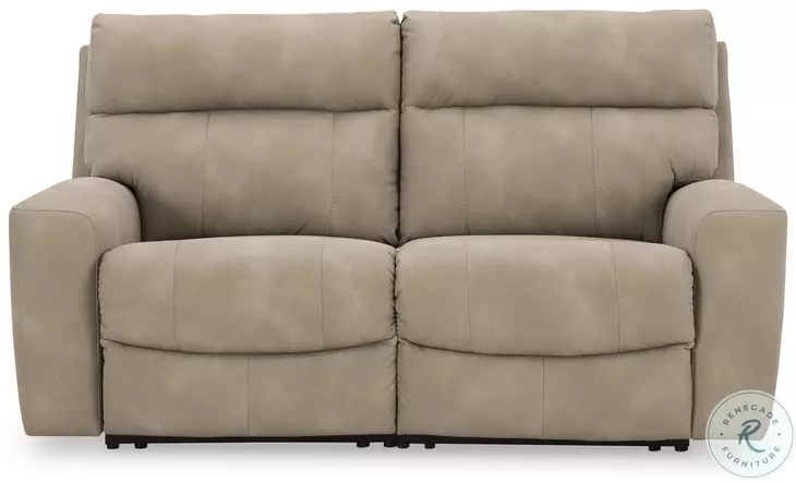 Next-Gen DuraPella Sand Performance Fabric Modular Power Reclining Loveseat