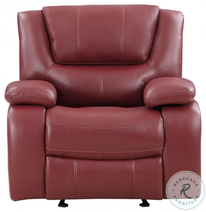 Camila Red Recliner Living Room Set from Coaster Furniture Coleman