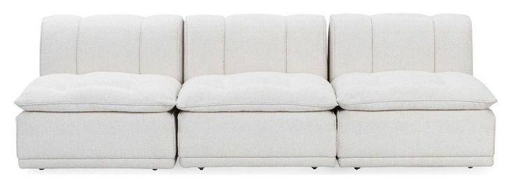 Haven White 3 Piece Modular Sofa