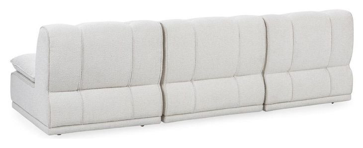 Haven White 3 Piece Modular Sofa