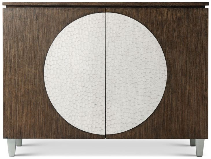 Isola Charteris and White 2 Door Accent Cabinet