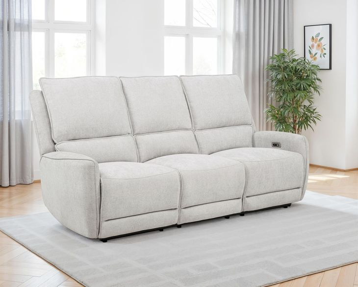 Sylmar Dove Gray Power Reclining Living Room Set
