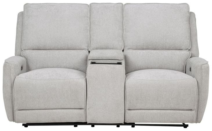 Sylmar Dove Gray 71" Power Reclining Loveseat