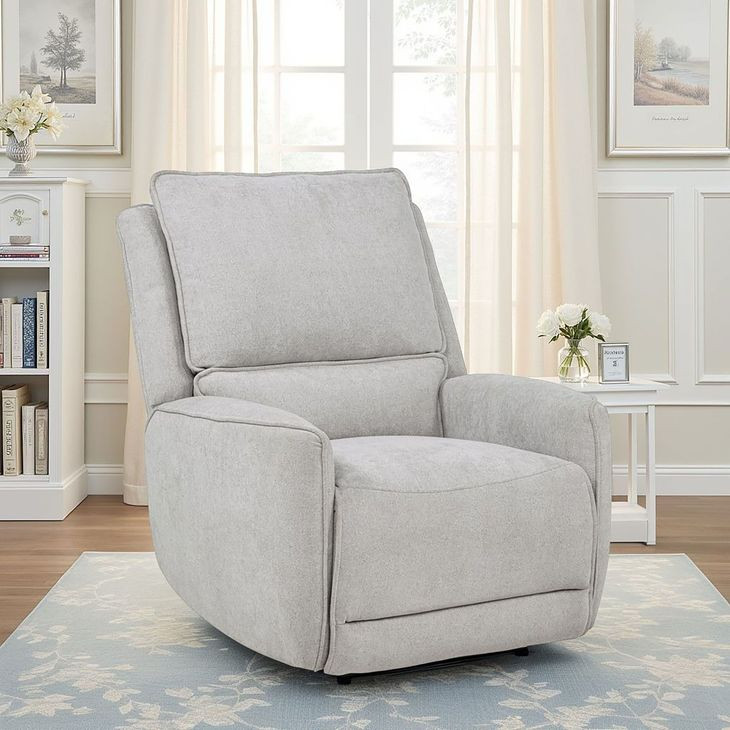 Sylmar Dove Gray Power Recliner