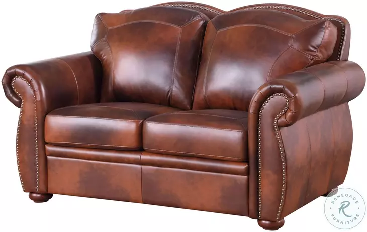Arizona Marco Leather 67" Loveseat