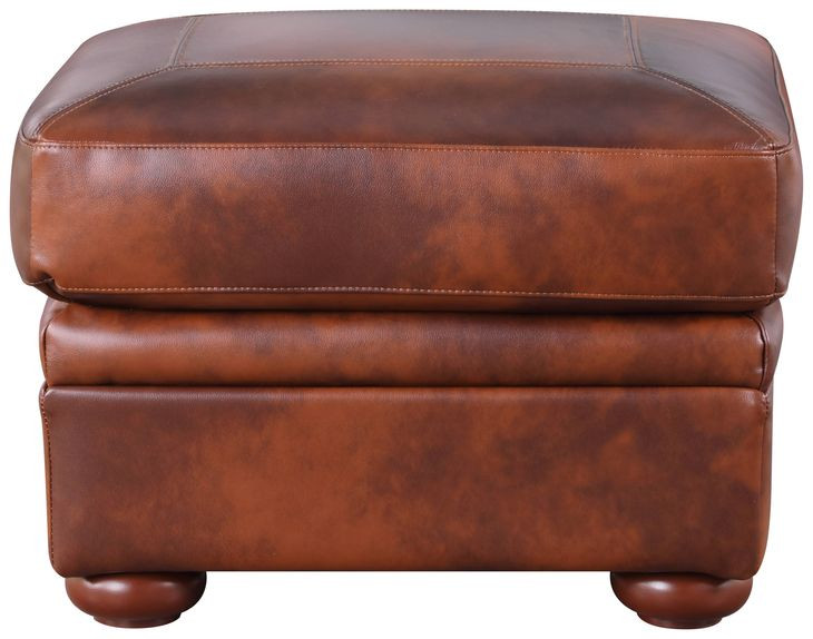 Ardentia Marco Leather Upholstered Rectangular Ottoman