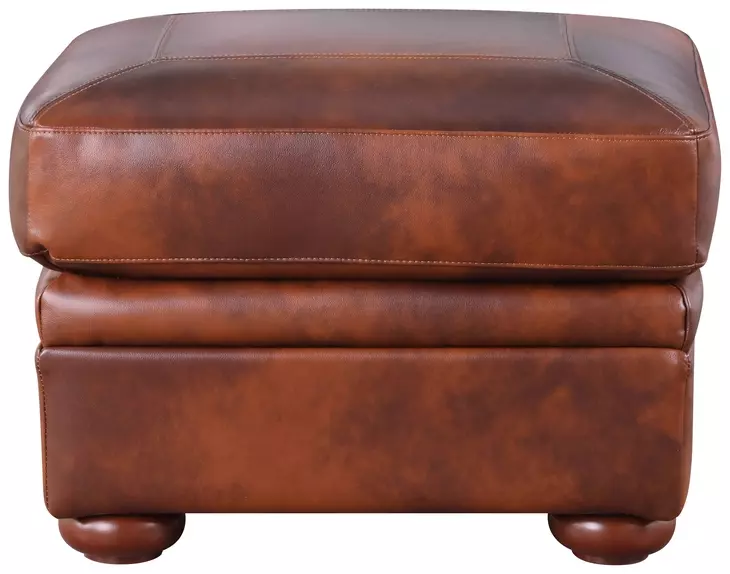 Ardentia Marco Leather Upholstered Rectangular Ottoman