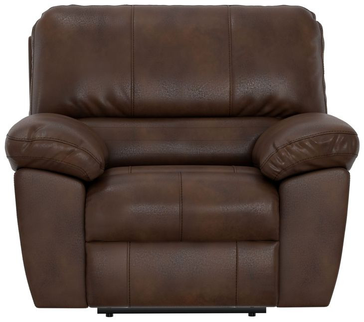 Stetson Walnut Lay Flat Power Recliner with USB Charging