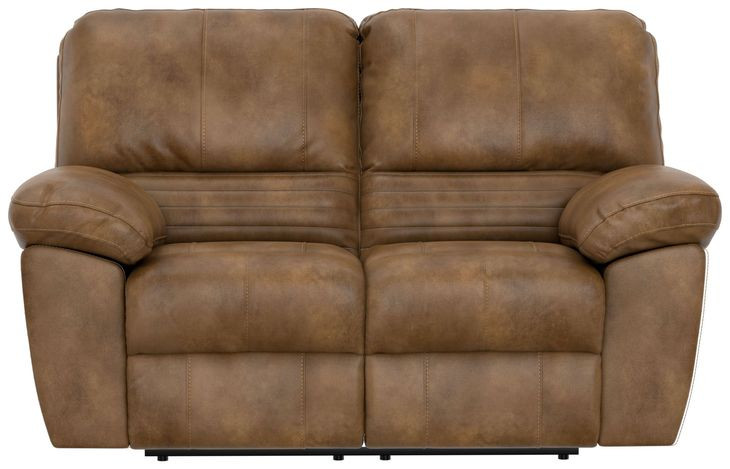 Stetson Canyon 65" Lay Flat Power Reclining Loveseat with USB Charging