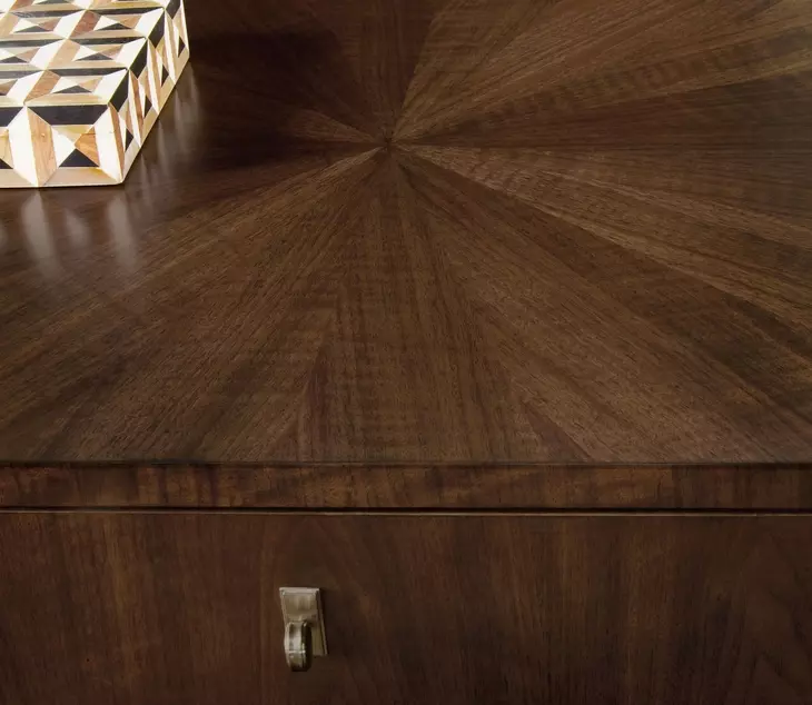 Archives Dark Brown 65" Executive Desk
