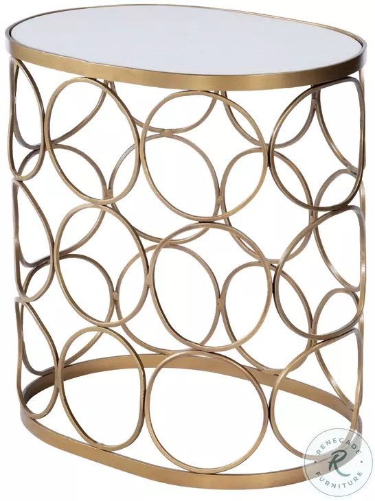 Talulah Oval Marble Accent Table