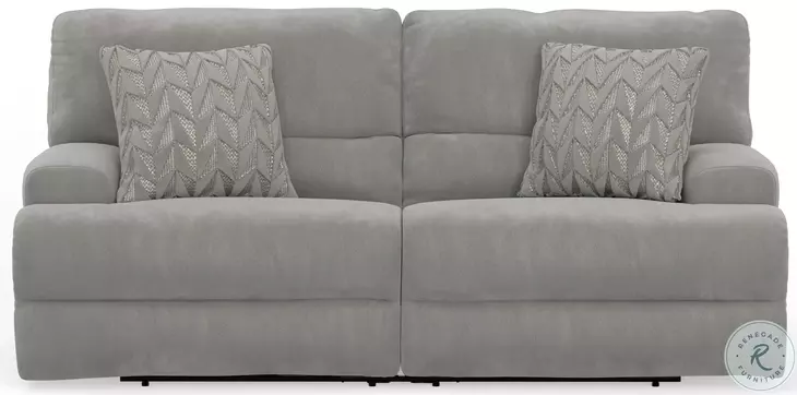 jast60it❷ ソファー本体 Renaldo Stone Lay Flat Power Reclining Sofa with Zero Gravity From