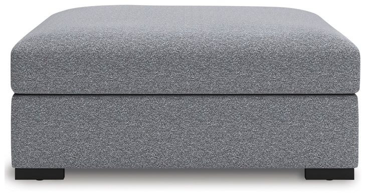 Bealton Salt and Pepper Oversized Accent Ottoman