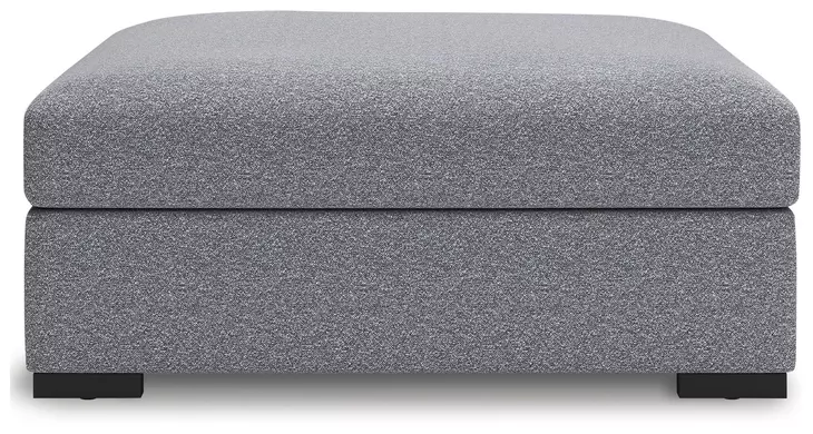 Bealton Salt and Pepper Oversized Accent Ottoman