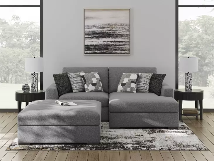 Bealton Salt and Pepper 2 Piece Sectional with RAF Chaise