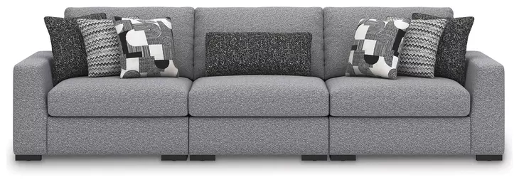 Bealton Salt and Pepper Modular 140" Sofa