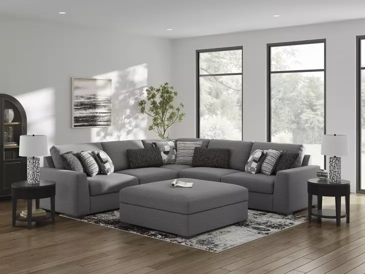 Bealton Salt and Pepper 5 Piece Sectional