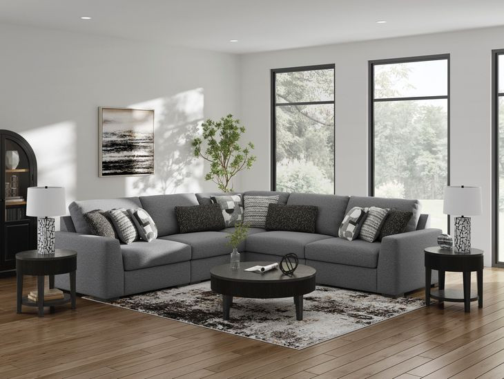 Bealton Salt and Pepper 5 Piece Sectional