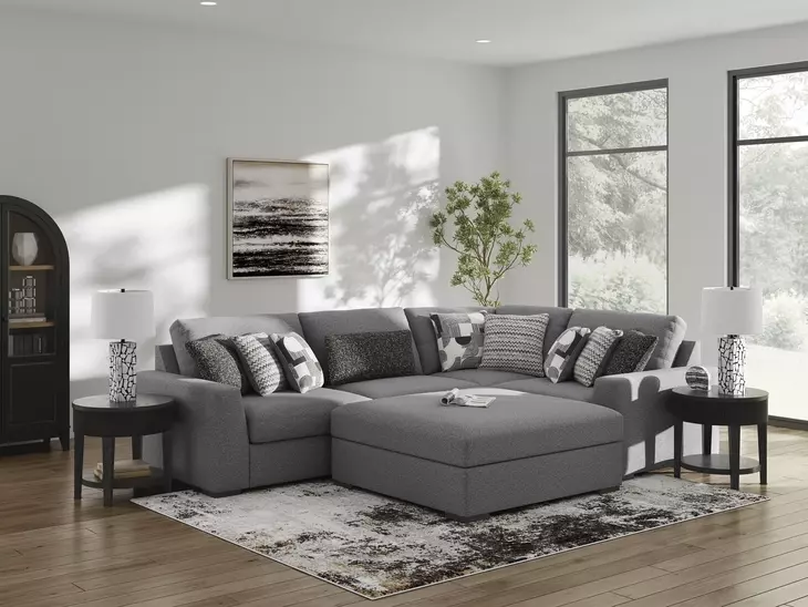 Bealton Salt and Pepper 4 Piece Sectional