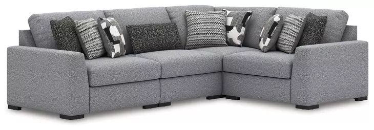 Bealton Salt and Pepper 4 Piece Sectional