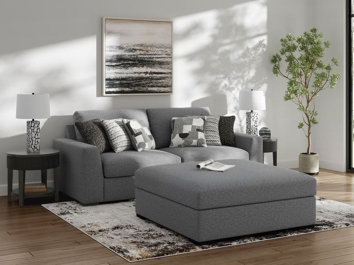 Bealton Salt and Pepper Modular Loveseat