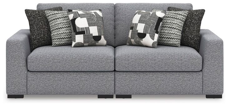 Bealton Salt and Pepper Modular Loveseat