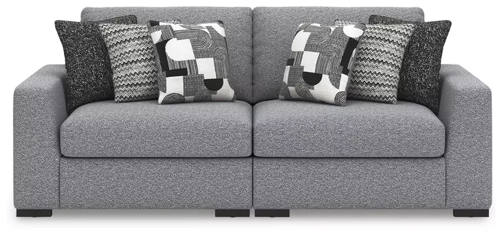 Bealton Salt and Pepper Modular 100" Loveseat