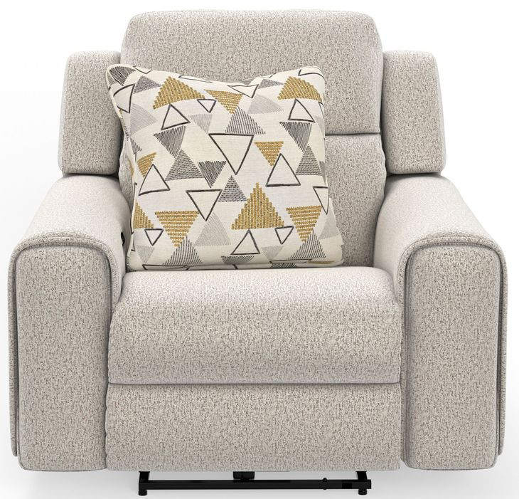 Micah Oatmeal Deep Seat Power Recliner