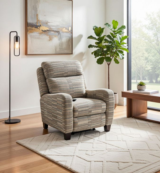 Prestige Watersound Teal Power Headrest Hi-Leg Recliner with USB